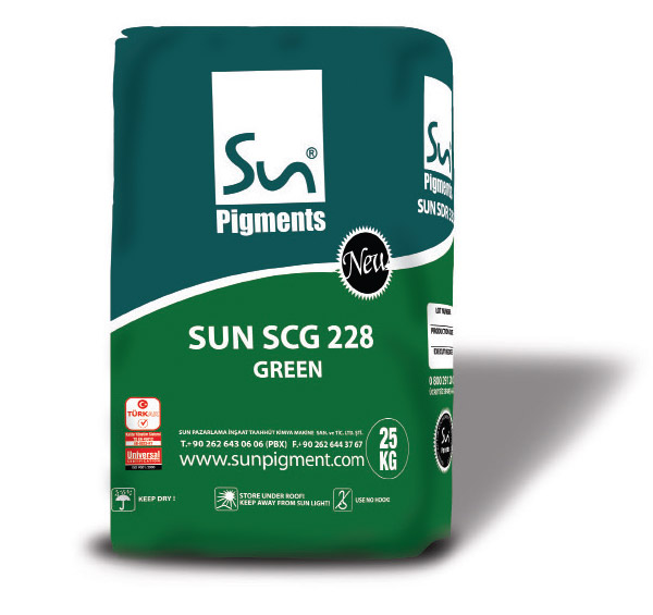 SUN SCG 228 - Demir Oksit Yeşil